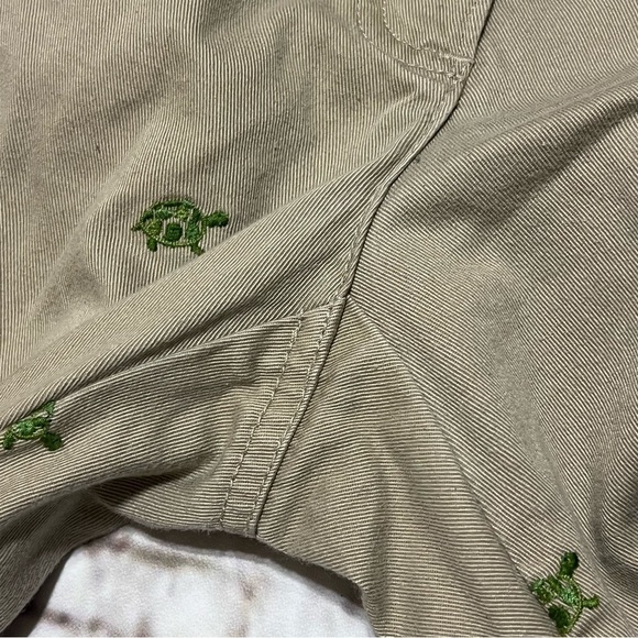 J.CREW Chinos cropped/capri pants khaki 100%cotton size 2 GUC - Picture 9 of 15